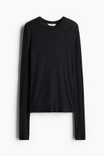 Fine-Knit Wool Sweater