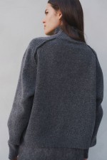 Mock Turtleneck Sweater