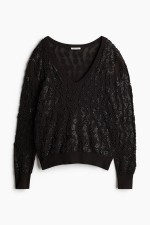 Bead-Embellished Sweater